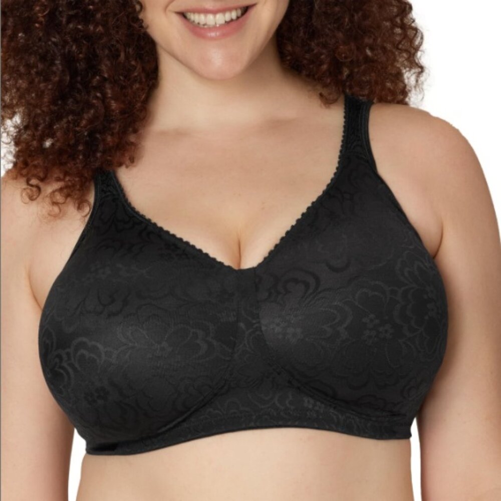 Playtex 18 Hour Ultimate Shoulder Comfort Wireless Bra Black Women's